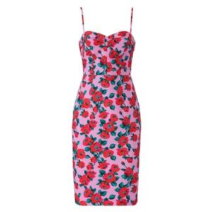 BLACK HALO • Clover Sheath Dress in Ravel